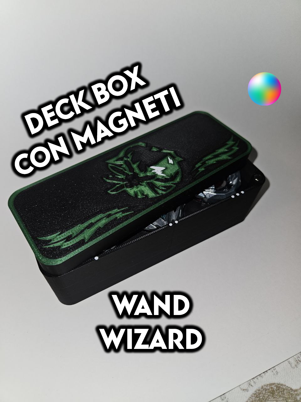 Deck Box Wand Wizard Magnetico