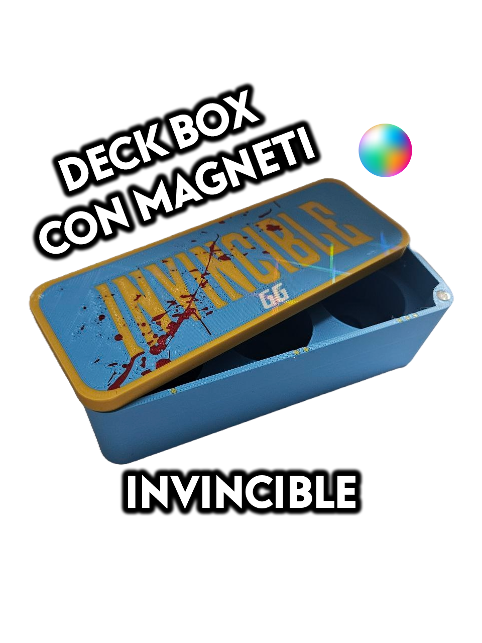 Deck Box Invincible Magnetico